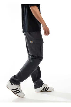 Carhartt – Aviation – Schmal geschnittene Hose in Grau