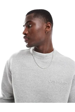 Calvin Klein – Sweatshirt in mit geprägtem Logo