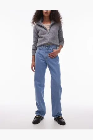 Carhartt – Noxon – Gerade geschnittene Denim-Jeans in Mittelblau