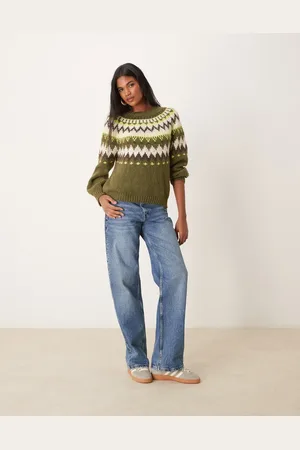 JDY – Strickpullover in mit Norwegermuster