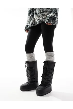 SEQWL – Kniehohe Schneestiefel in