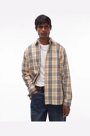 Carhartt – Mandlik – Langärmliges Hemd in Beige