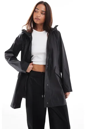 ONLY – Regenjacke in mit Kapuze