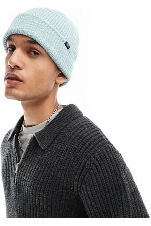 Vans – Core Basics – Strickmütze in Hellblau