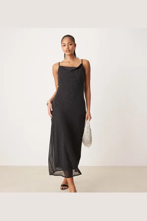 JDY – Midaxi-Kleid in mit Nietendetails