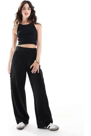 JDY – Cargohose mit weitem Bein in , Kombiteil
