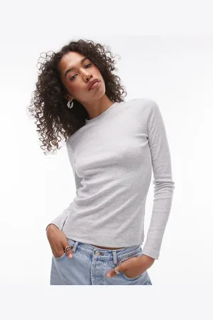 Topshop – Langärmliges Alltags-Shirt in