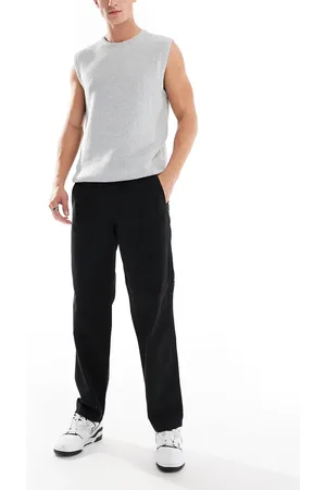 Only & Sons – Locker geschnittene Worker-Hose in mit elastischem Bund
