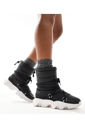 sorel – Kinetic Impact NXT WP – Wasserdichte, gepolsterte und gesteppte Schneestiefel in und Meersalz mit Fleecefutter