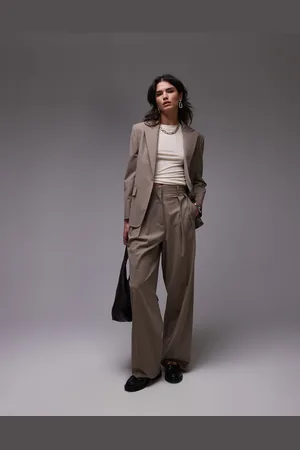 MANGO – Lässig geschnittene Hose in , Kombiteil