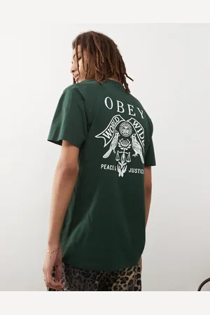 Obey – Birds of Justice – T-Shirt in mit Print