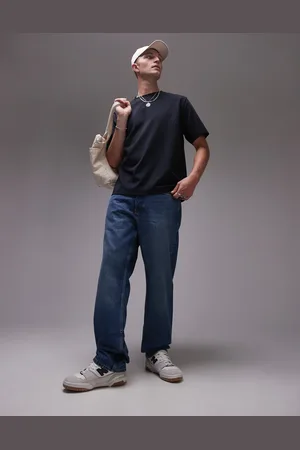 ARKET – Ocean – Jeans in verwaschenem Mittelblau mit lockerem, geradem Schnitt