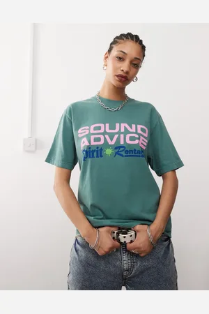 Obey – T-Shirt in mit „Sound Advice“-Print