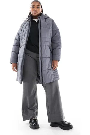 Yours – Wattierte Jacke in mit Ziernaht