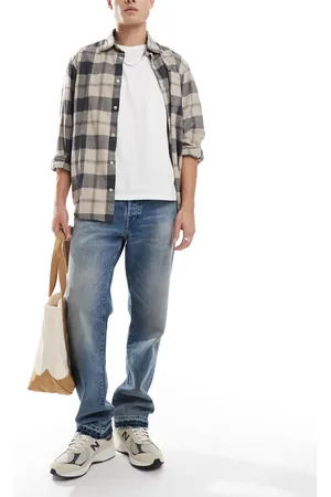 Ralph Lauren – Heritage – Jeans in heller Waschung mit geradem Schnitt und unbehandeltem Saum