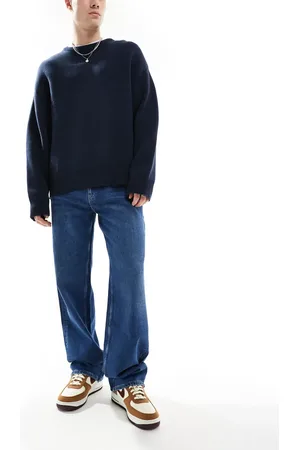 Tommy Hilfiger – Jaimie – Locker sitzende Jeans in dunkelblauer Waschung mit geradem Schnitt