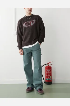 Dickies – Seasonal – Carpenter-Jeans aus Denim in Dunkelgrün