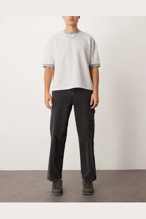 New Look – Carpenter-Jeans in verwaschenem