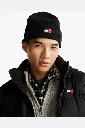 Tommy Hilfiger – Heritage – Gerippte Strickmütze in