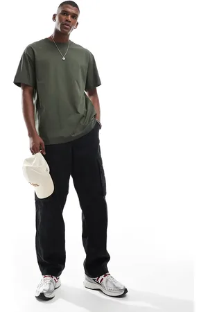 Weekday – Oversize-T-Shirt in Khaki