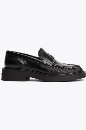 Tommy Hilfiger – Leder-Loafer in mit dicker Sohle