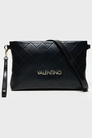 VALENTINO Valentino – Nur Re – Große, gesteppte Clutch-Tasche in mit Handgelenkschlaufe