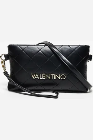 VALENTINO Valentino – Nur Re – Kleine, gesteppte Clutch-Tasche in mit Handgelenkschlaufe