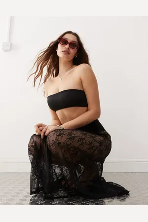 Monki – Mix and Match – Trägerloses Bikinioberteil in