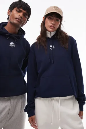 Lacoste – Kapuzenpullover in mit Logo auf der Vorderseite