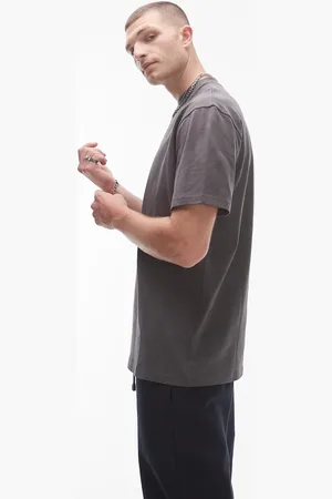 Topman – Oversize-T-Shirt in Anthrazit