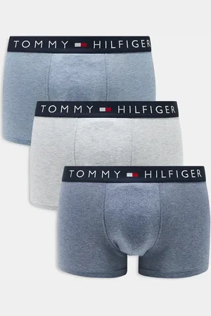 Tommy Hilfiger – Original – 3er-Pack Unterhosen in Grau und weiteren Farben
