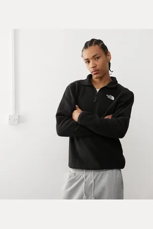 The North Face – Shispare – Fleece-Sweatshirt in mit Logo und kurzem Reißverschluss, exklusiv bei ASOS