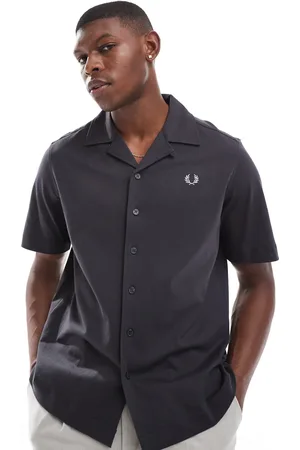 Fred Perry – Kurzärmliges Hemd in mit Reverskragen