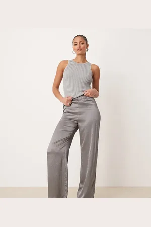 JDY – Hose in Metallic- mit weitem Bein