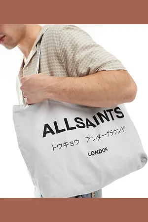 AllSaints – Underground – Tragetasche in Sandstein, exklusiv bei ASOS