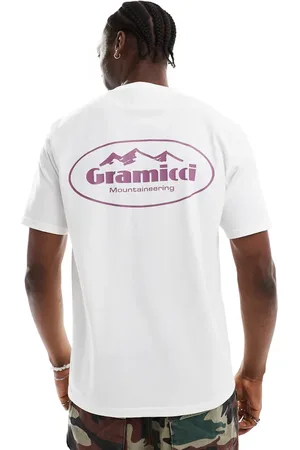 Gramicci – T-Shirt in mit Bergsteiger-Grafik
