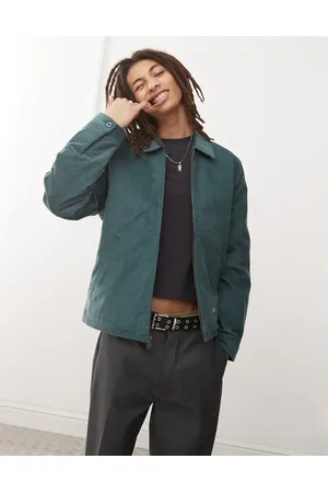 Dickies – Eisenhower – Jacke aus Cord in Dunkelgrün