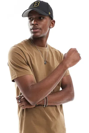 Weekday – T-Shirt in hellbrauner Waschung