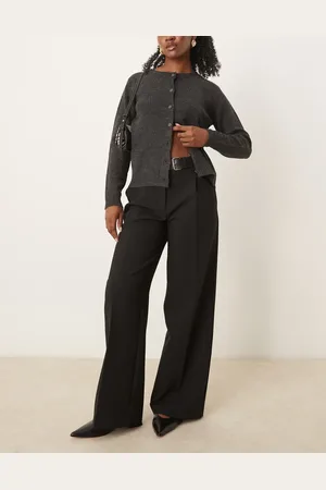 MANGO – Gerade geschnittene Hose in mit Schnalle an der Taille