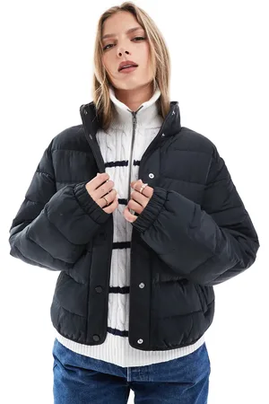 Hollister – Leichte, wattierte Oversize-Jacke in
