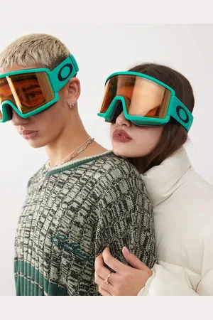 Oakley – Target Line – Skibrille in Blaugrün