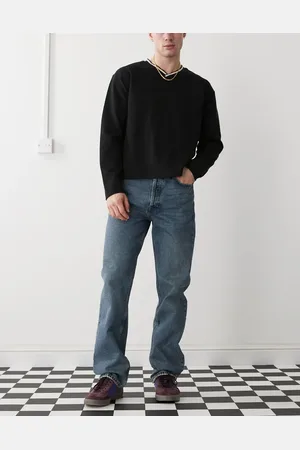 Dr Denim Dr. Denim – Dash – Gerade geschnittene Jeans in mittelblauer Canyon-Vintage-Waschung mit regulärer Passform