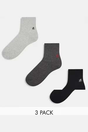 Gramicci – Basic-Crew-Socken in verschiedenen Farben