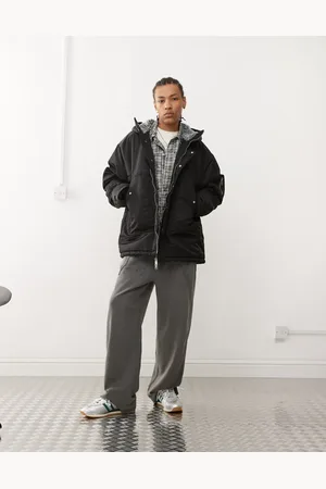 Weekday – Baloo – Parka in mit Teddyfutter