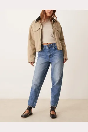 New Look – Knöchellange Jeans in mit schmal zulaufendem Bein