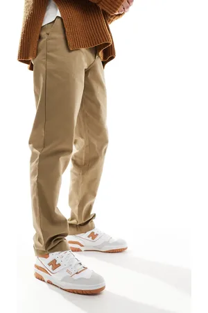 Farah – Norwood – Workwear-Chinohose in Beige mit normalem Schnitt