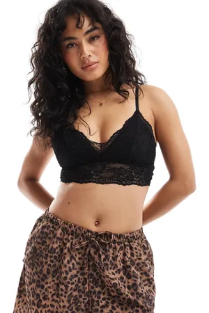 Pieces® – Bustier in mit Spitzendetail