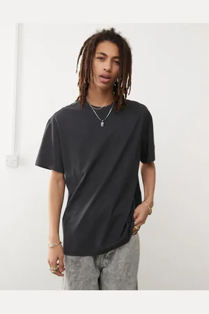 Weekday – Oversize-T-Shirt in Dunkelgrau