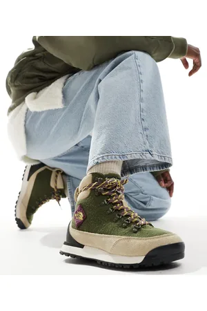 The North Face – Back-To-Berkeley IV – Wasserdichte Wanderstiefel in Olivgrün