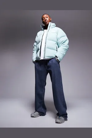 The North Face – Nuptse – Pufferjacke aus Polar-Fleece in Tannengrün